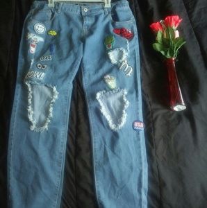 ⚡3 for $30⚡ Jeans with patches